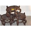 Image 2 : WOOD STANDS (3 PCS)
