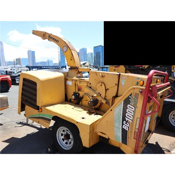 Vermeer BC1000XL Tier 4 Brush Chipper (Starts & Runs - See Video)