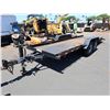 Image 2 : Appalachian Double Axle Drop Equipment Trailer 67" x 261" (No License Plate, No Title)