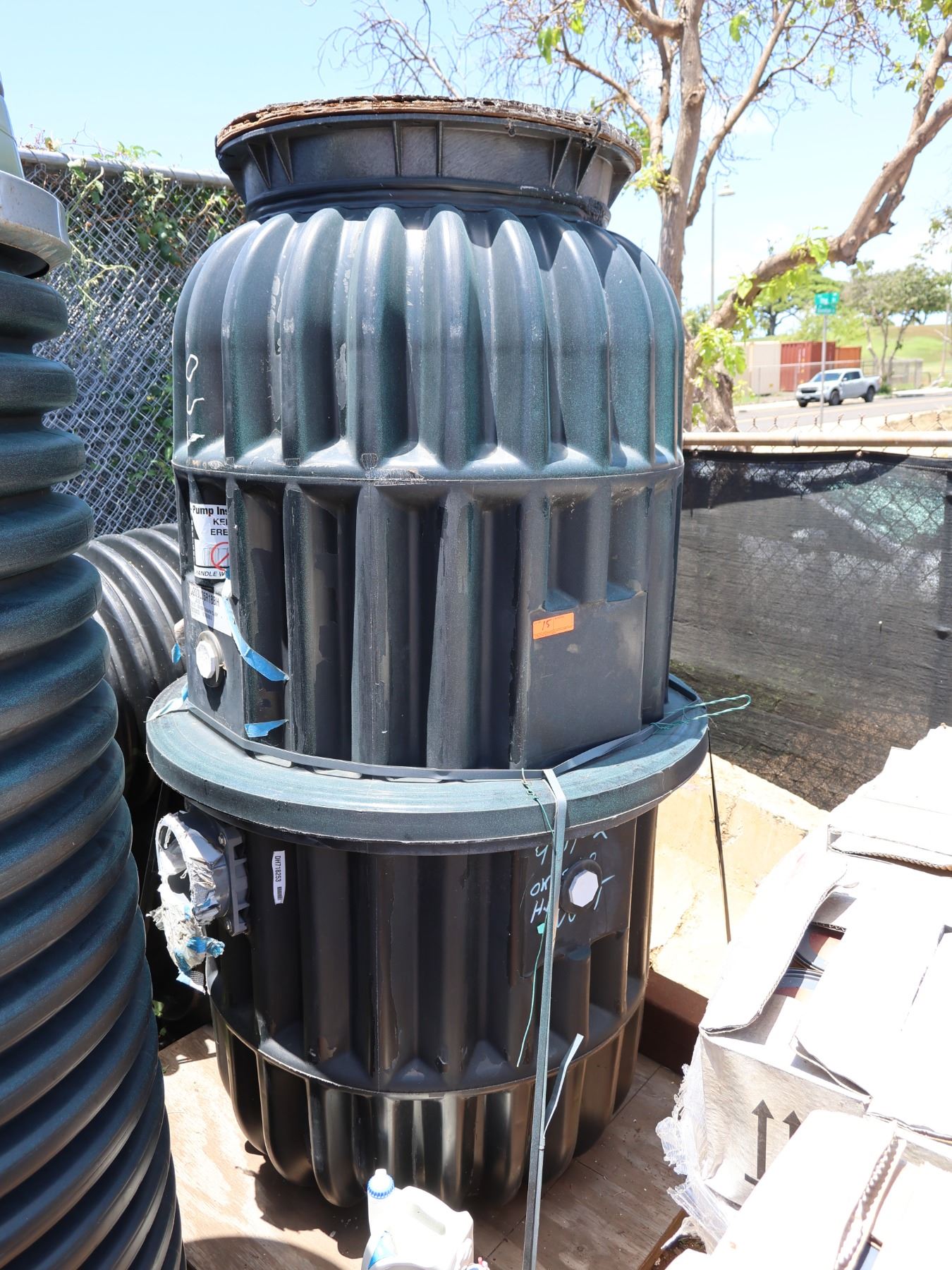 Grinder Control Station E/One DH152 Duplex Grinder Pump Station for Wastewater Management 80