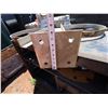 Image 8 : Qty 2 Metal Mounted Brackets 30"L