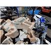 Image 2 : Contents of Pallet: Concrete Bricks, Slab Sections, etc Misc Sizes