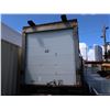 Image 3 : 1995 International 4900 Box Truck w/ Rolling Door & Ramp (truck does not run - used for storage)