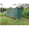 Image 1 : Container Storage Hawaii Green 50' Shipping Container w/ Plywood Reinforced Walls