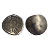 Punch Marked Coinage, Gandhara Janapada (c. 600-300 BC), Silver " 1/8 Shatamana", 1.39 gms,
