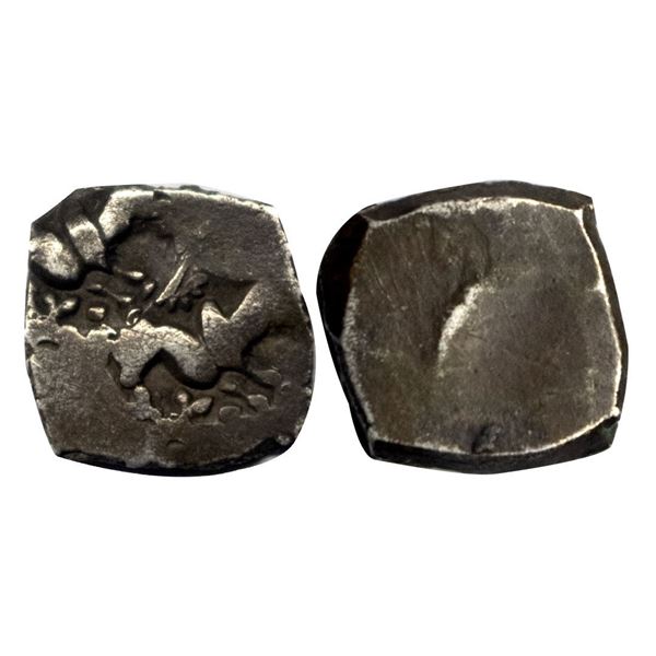 Archaic Series, Punch Marked Coinage, Saurashtra Janapada (c. 450-300 BC), Junagadh hoard type, Silv