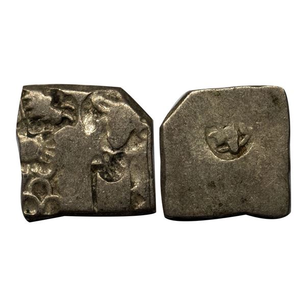 Magadha Imperial (C. 321-150 BC), Silver Karshapana, 3.32 gms.