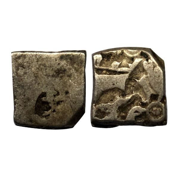 Magadha Imperial (C. 321-150 BC), Silver Karshapana, 3.45 gms.
