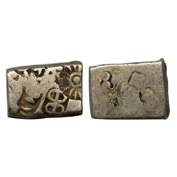 Magadha Imperial (C. 321-150 BC), Silver Karshapana, 3.33 gms.