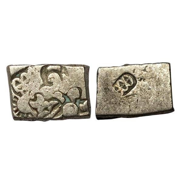 Magadha Imperial (C. 321-150 BC), Silver Karshapana, 3.45 gms.