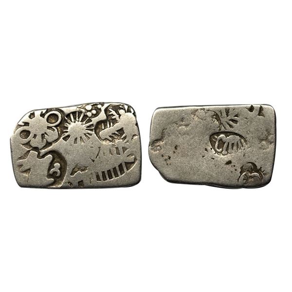 Archaic Series, Punch Marked Coinage, attributed to Magadha Janapada, Imperial series IV/V, Silver K