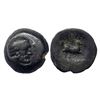 Image 1 : Greco Bactrians, Euthydemos I (c. 230-220 BC), Bronze Unit, 7.87 gms,