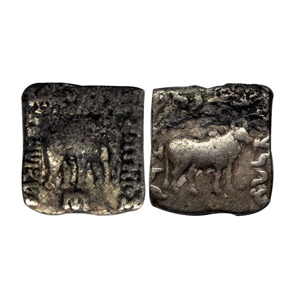 Indo-Greeks, Apollodotus I (174-165 BC), Silver Drachma (Indian standard), 2.36 gms.