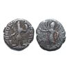 Image 1 : Kushanas, Kanishka I (130-158 AD), Copper 1/4 Unit 3.90Grms.
