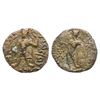 Image 1 : Kushanas, Kanishka I (c. 127-158 AD), Copper 1/4 Drachma, 4.26Grms.
