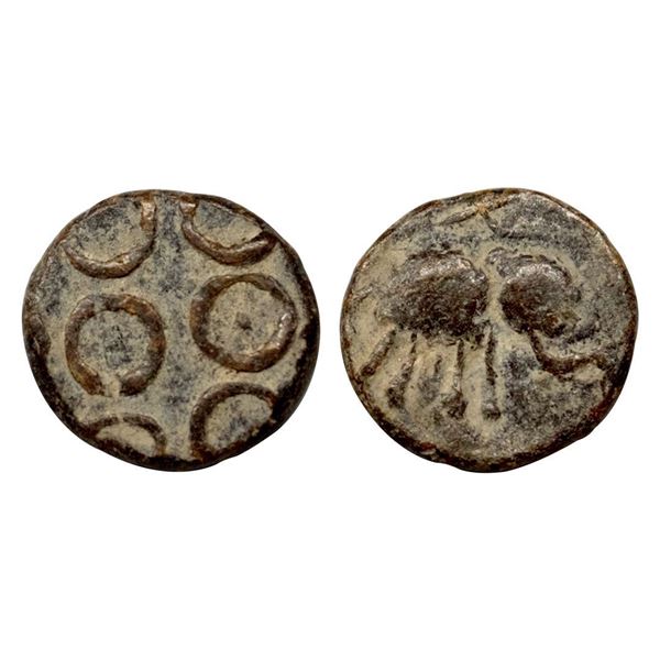 Ikshavakus of Deccan, Lead Unit, 2.88 gms.