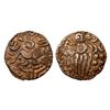 Chola Empire, Raja Raja Chola (985-1014 AD), Copper unit, 3.91 gms.