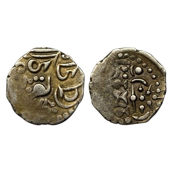 Indo Sasanian type, Anonymous issue from NW India, (7th-8th Century AD), Billon Unit, 3.93 gms.