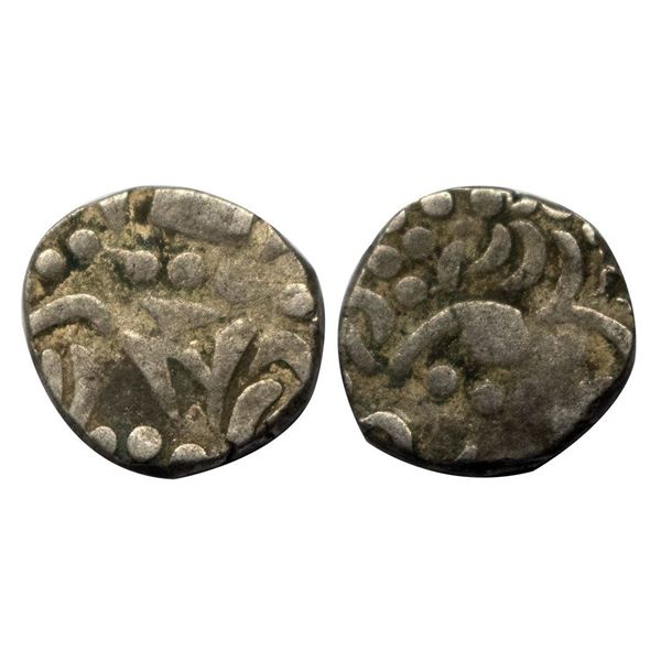 Hindu Medieval, Indo Sasanian type, Anonymous issue from NW India, (7th-8th Century AD), Billon Unit