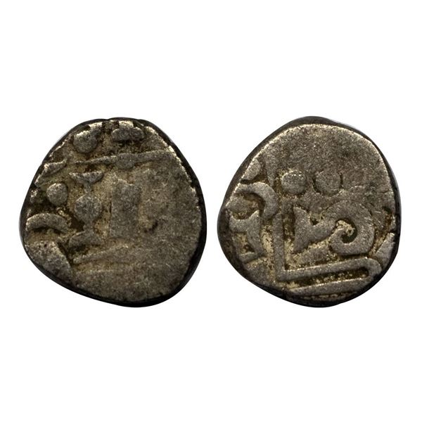 Hindu Medieval, Indo Sasanian type, Anonymous issue from NW India, (7th-8th Century AD), Billon Unit