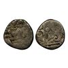 Image 1 : Hindu Medieval, Indo Sasanian type, Anonymous issue from NW India, (7th-8th Century AD), Billon Unit