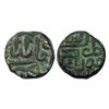 Late Medieval Central India, Tomars of Gwalior ( 15th-16th century AD), Copper ½ Tanka, 3.87 gms,