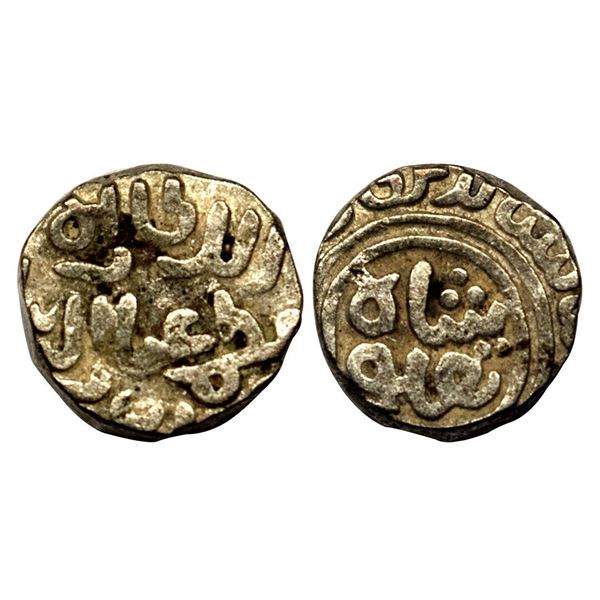 Delhi, Ghiyath al-Din Tughluq, Billon Four Gani, G&G D311, 3.67g.