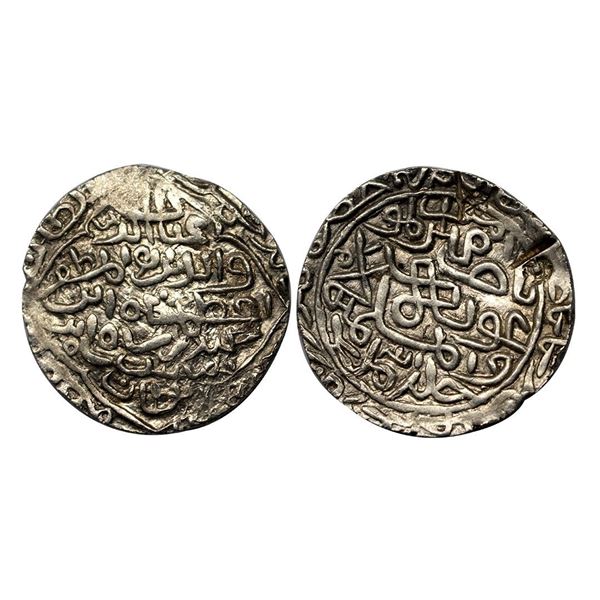 Bengal Sultanate, Ghiyath-al-din Azam (792-813; 1389-1410 AD), Silver Tanka, 10.76g.