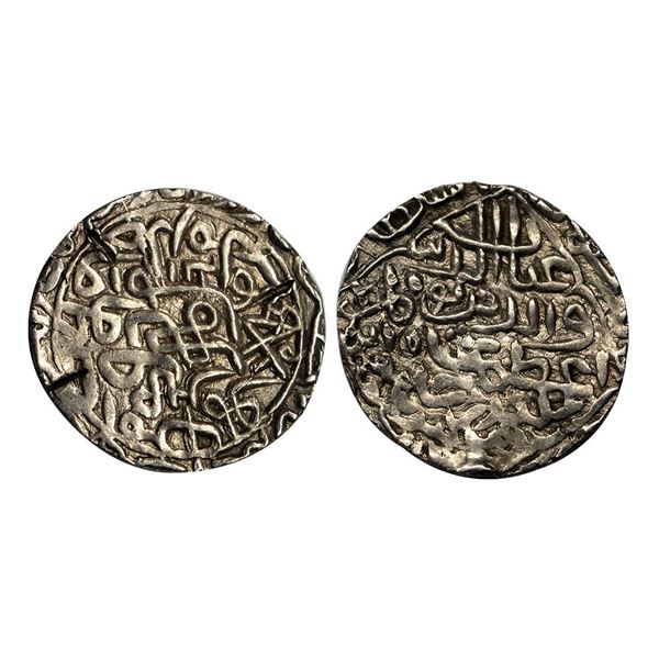 Bengal Sultanate, Ghiyath-al-din Azam (792-813; 1389-1410 AD), Silver Tanka, 10.86g.