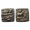 Image 1 : Akbar, Mintless, Silver, Square Rupee, Allahu Akbar type, Ilahi 34,