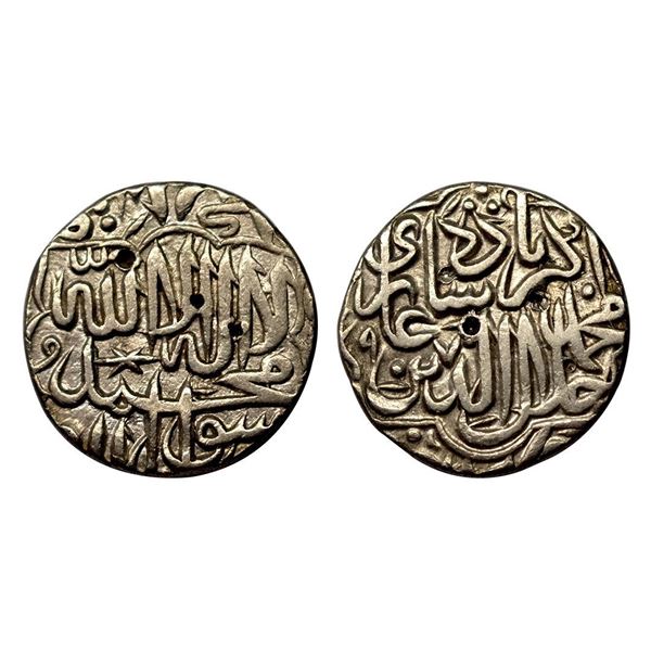 Akbar, Silver, Rupee, Kalima type, AH 970