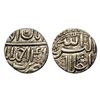 Image 1 : Akbar, Silver Rupee , Ahmedabad Mint, Ilahi type, Month Aban, RY 46; 11.48g.