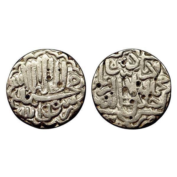 Akbar, Jaunpur Mint, Silver, Rupee, Kalima type