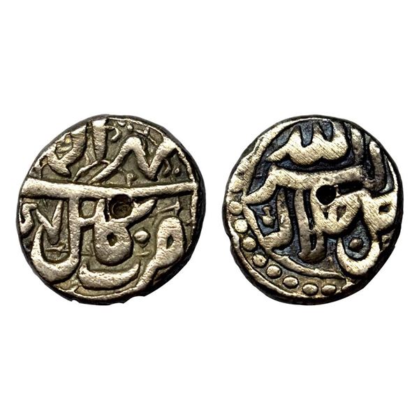Akbar, Kabul mint, Silver, ½ Rupee, Allahu Akbar type, Ilahi 47, Mihir Month.
