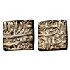 Image 1 : Akbar, Tatta mint, Silver, Square Rupee, Allahu Akbar type, Ilahi 48, Khurdad Month.