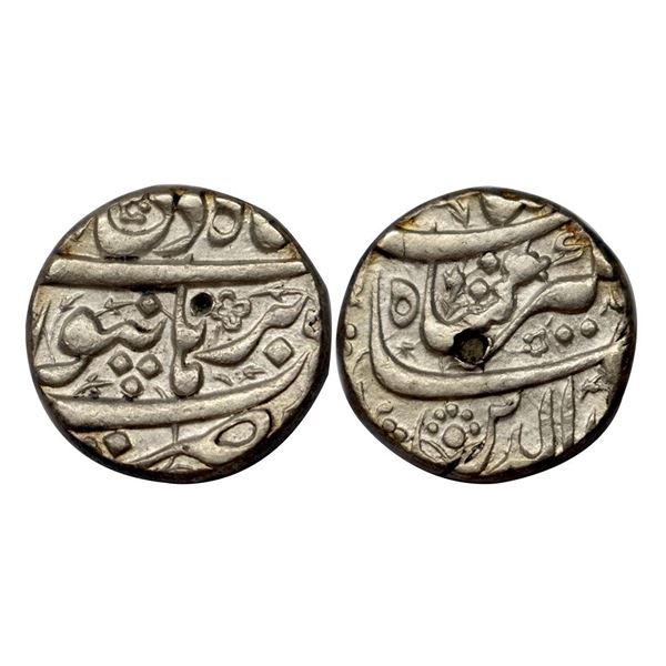 Jahangir, Burhanpur Mint, Silver, Rupee, Nuruddin type, Di Month