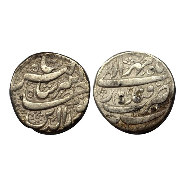 Jahangir, Qandhar Mint, Silver, Rupee, Nuruddin type, Mihir Month, RY 11.
