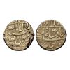 Image 1 : Shah Jahan, Akbarnagar Mint, Silver, Rupee, Square-area type with mint name in the left margin on re