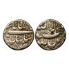 Shah Jahan, Qandhar Mint, Silver, Rupee, Square-area type with full mint name in the left margin on