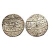 Aurangzeb, Rupee, Akbarabad Mustaqir ul Khilafat Mint, Silver, Badr Munir type. Mint name in the top