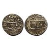 Aurangzeb, Rupee, Alamgirpur Mint, Silver, Badr Munir type. Complete Mint name in the top line on re