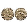 Aurangzeb, Rupee, Chinapatan Mint, Silver, Badr Munir type. Mint name in the bottom line on rev RY 5