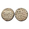 Aurangzeb, Rupee, Golkonda Mint, Silver, Badr Munir type. Complete Mint name in the bottom line on r