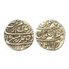 Aurangzeb (1658-1707 AD), silver rupee, Itawa mint, 'Badar-e-munir' couplet, AH 1104/RY 36, KM 300.3