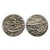 Aurangzeb (1658-1707 AD), silver rupee, Dar ul-Khilafat Shahjahanabad mint, 'Badar-e-munir' couplet,