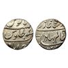 Shah Alam I, Rupee, Ahmedabad Mint, complete Mint name in the bottom line on rev, AH 1120, RY 2.