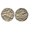 Shah Alam I, Rupee, Lucknow Mint, Mint name in the bottom line on rev, RY 4.