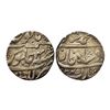 Image 1 : Muhammad Shah, Rupee, Lucknow Mint, Mint name in the bottom line on rev, AH 1134, RY 4,