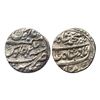Image 1 : Muhammad Shah, Rupee, Sahrind Mint, Mint name in the bottom line on rev, AH 1157, RY 27
