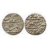 Image 1 : Muhammad Shah, Rupee, Shahbad Qanauj Mint, complete Mint name in the bottom line on rev, AH 1139, RY